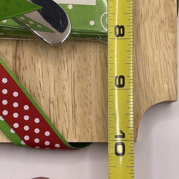 Cutting Board Cheese Spreader Christmas Get Your Merry On Napkins Wood Epic - Picture 6 of 8